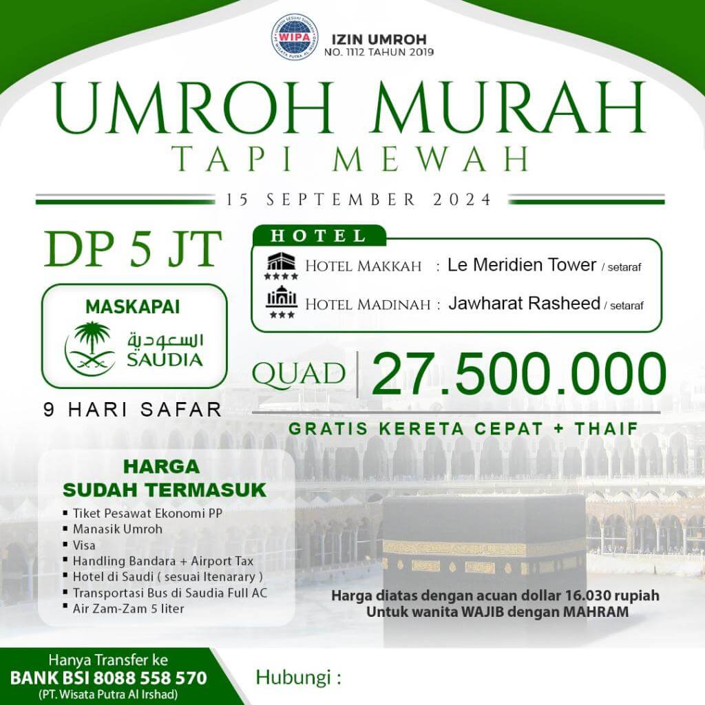 Biaya Umroh Untuk 4 Orang